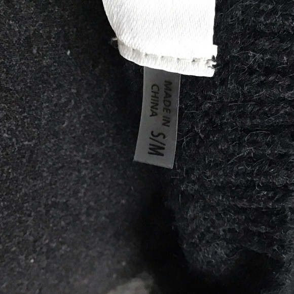 Womens Color Block Sweater - Black, Gray, Brown - Picture 7 of 7